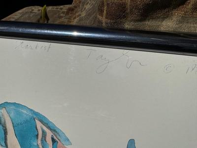 Tracy Taylor Starkist Wall Art 1988 Framed