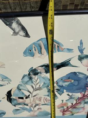 Tracy Taylor Starkist Wall Art 1988 Framed