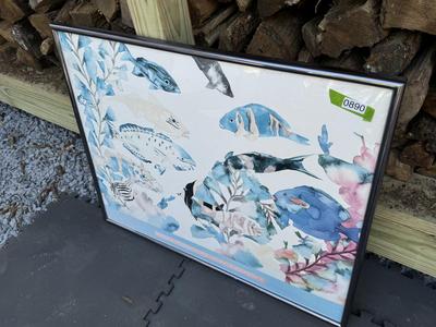 Tracy Taylor Starkist Wall Art 1988 Framed