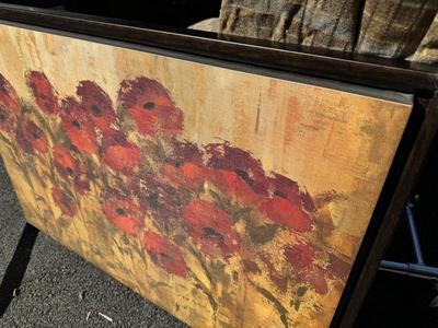 Poppy Flower Wall Art - Large