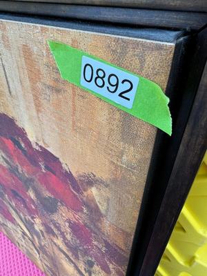 Poppy Flower Wall Art - Large