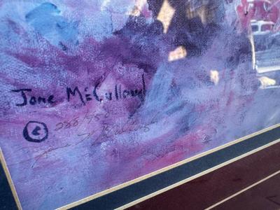 Large Floral Asian Wall Decor - J. M.