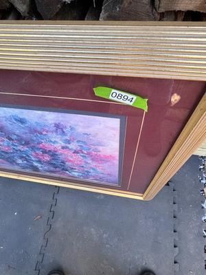 Large Floral Asian Wall Decor - J. M.