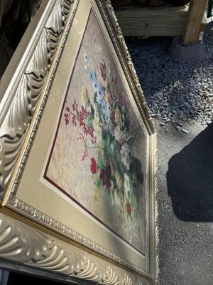 Large Interior Decorators Floral Picture