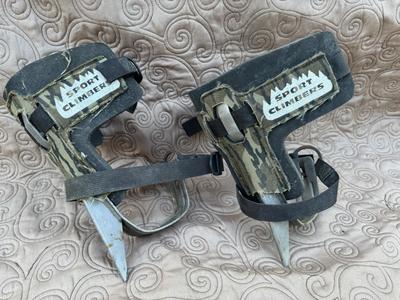 Pair of Sport Climbers - Tree Climbing Spikes
