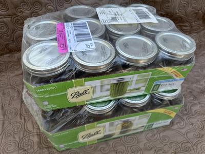 Ball Glass Pint / Quart Jars (Never Used)