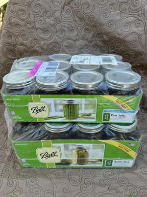Ball Glass Pint / Quart Jars (Never Used)