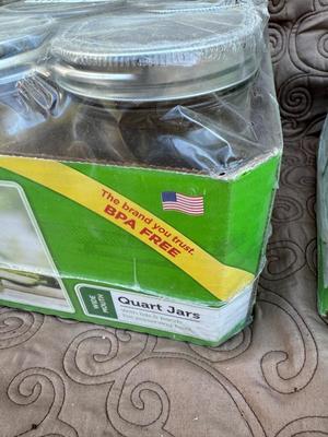 Ball Glass Pint / Quart Jars (Never Used)