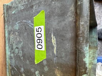 Large & Heavy 28” Copper Planter