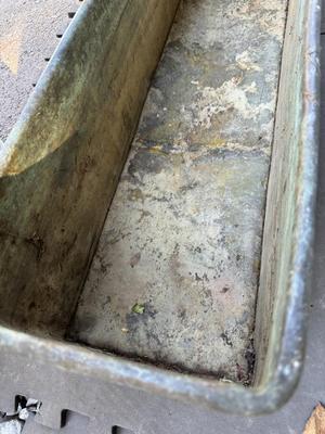 Large & Heavy 28” Copper Planter