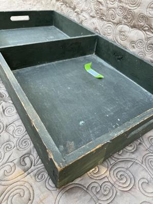 Vintage Military Foot Locker Tray