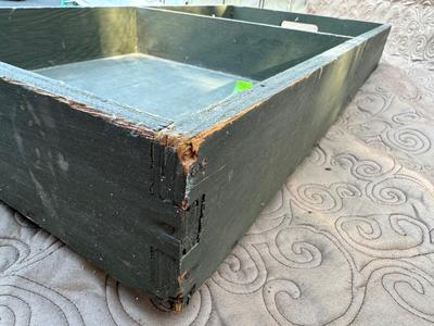 Vintage Military Foot Locker Tray