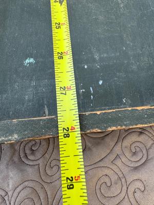 Vintage Military Foot Locker Tray