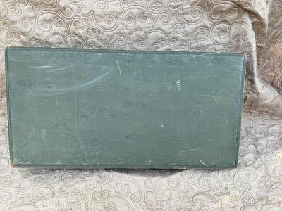 Vintage Military Foot Locker Tray