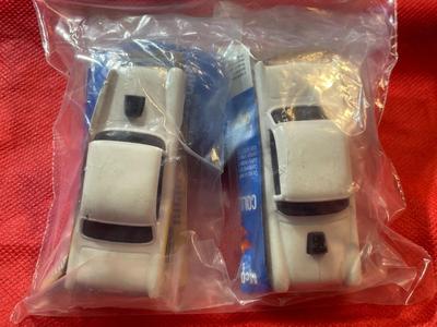 (3) 1955 Chevy's 1990 McDonalds Happy Meal Hot Wheels California Customs SEALED Cars Bag #8 as Pic'd.
