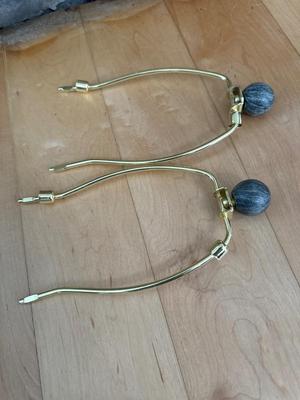 Hen / Chicken Lamps - Tested (Includes Top Lamp Shade Brackets)