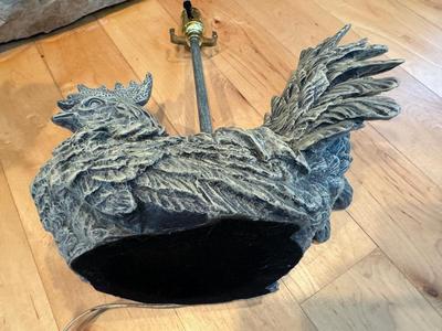 Hen / Chicken Lamps - Tested (Includes Top Lamp Shade Brackets)