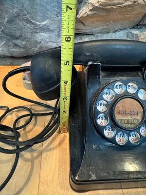 Vintage 1940s F1 Western Electric Bell System Rotary Dial Telephone