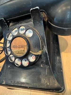 Vintage 1940s F1 Western Electric Bell System Rotary Dial Telephone