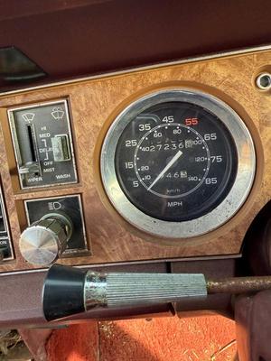 Buick Park Avenue 1981, engine w/300 miles