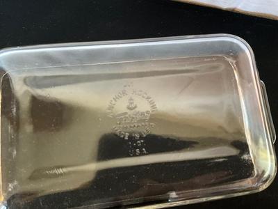 Baking pans, pyrex, anchor hocking