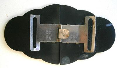4 Vintage Art Deco Belt Buckles