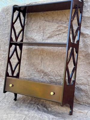 Bombay Wall Shelf with Drawer