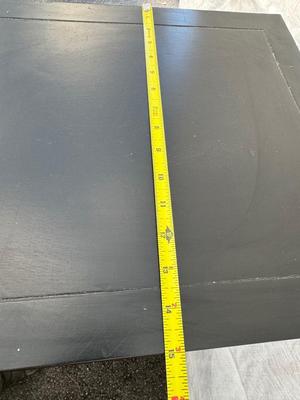 Asian Red & Black Drawer Cabinet 15”x17 1/2”x41”