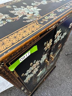 Asian Foyer Cabinet 3 Ft x 9” x 20”