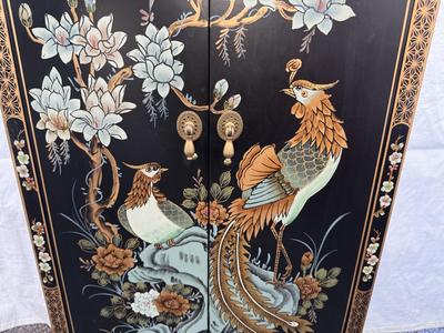 Asian Foyer Cabinet 3 Ft x 9” x 20”