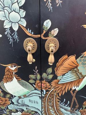 Asian Foyer Cabinet 3 Ft x 9” x 20”