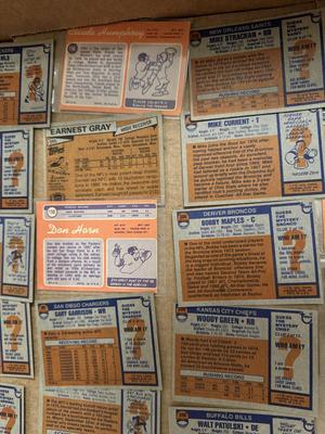 Vintage Football Cards #1