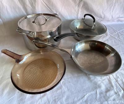 Cookware, stainless steel induction and Martha Stewart