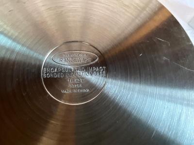 Rangeware stock pot, Gotham fry pan, bread pan