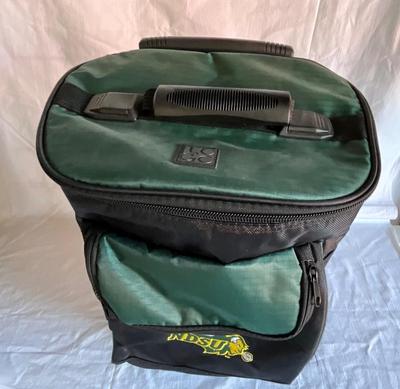 NDSU backpack cooler with wheels