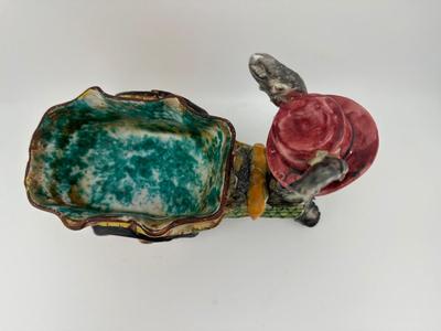 Vintage Italian Donkey with Cart Planter