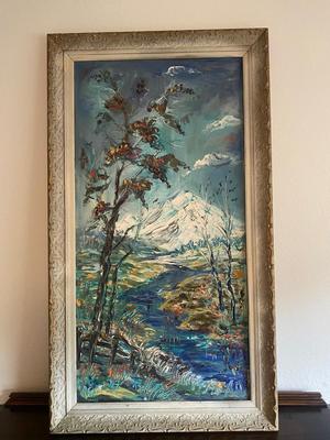 OIL PAINTING ON CANVAS