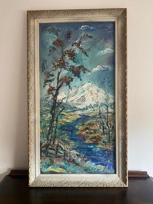 OIL PAINTING ON CANVAS