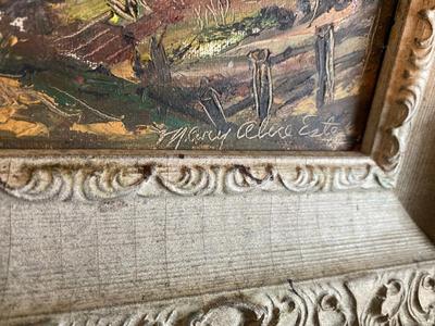 2 VINTAGE OIL PAINTINGS