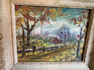 2 VINTAGE OIL PAINTINGS