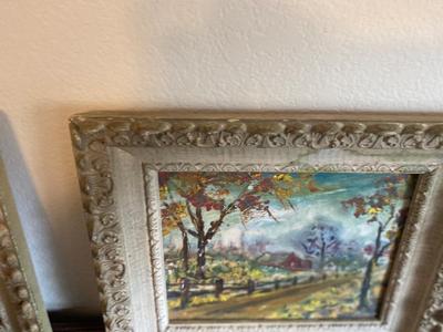 2 VINTAGE OIL PAINTINGS