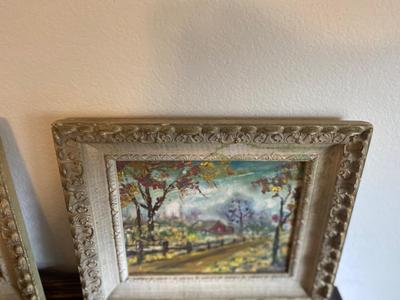 2 VINTAGE OIL PAINTINGS