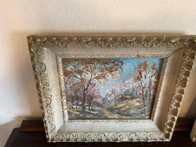 2 VINTAGE OIL PAINTINGS
