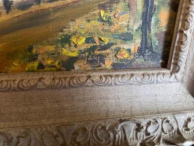 2 VINTAGE OIL PAINTINGS