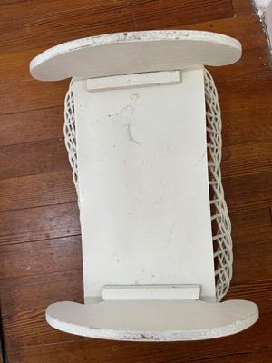 Vintage Wicker Cradle