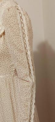 Vtg 1970s Gunne Sax midi Prsirie dress