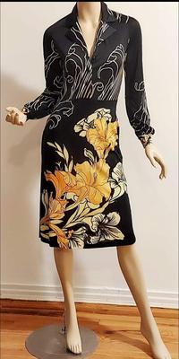 Vtg 60-70s Mac Tac Paris wiggle dress