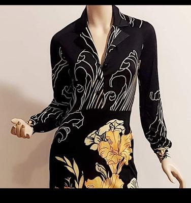 Vtg 60-70s Mac Tac Paris wiggle dress