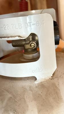 Propane tank, 30# empty additional pictures added
