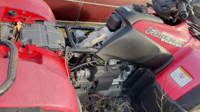 Red Honda Forman 4 Wheeler, use for parts additional pictures added
